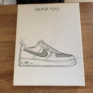 Nike Air Force one canvas print